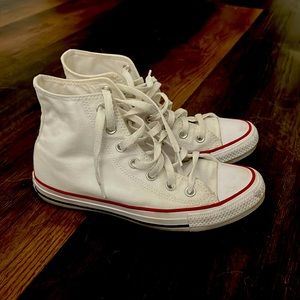 Chuck Taylor white high tops